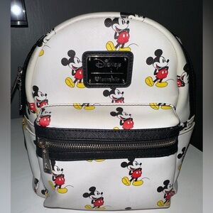 Loungefly Disney Mickey Mouse Print Backpack